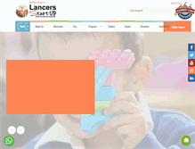 Tablet Screenshot of lancerstartup.com
